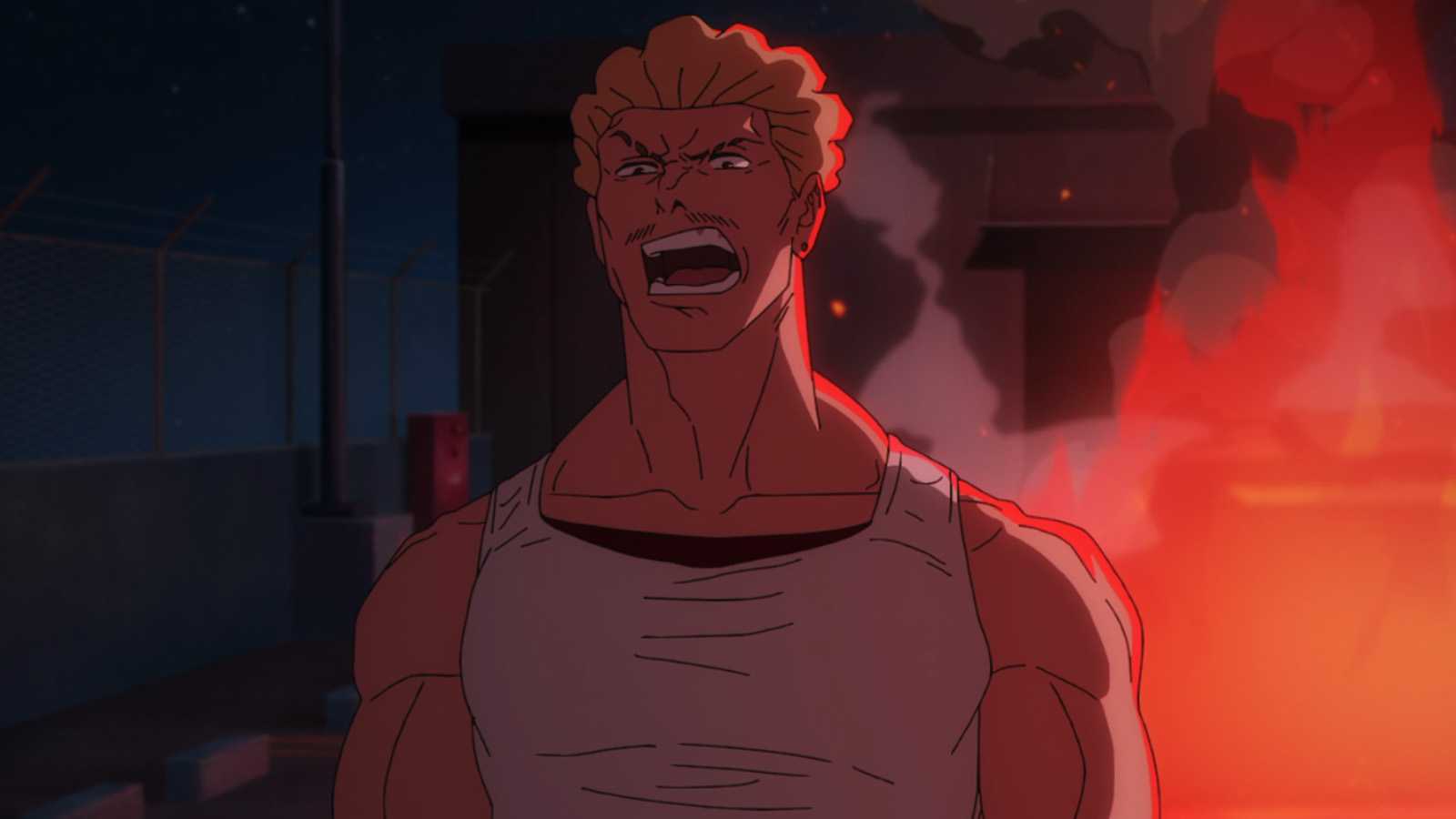 Kinji Hakari criant dans Jujutsu Kaisen Saison 3