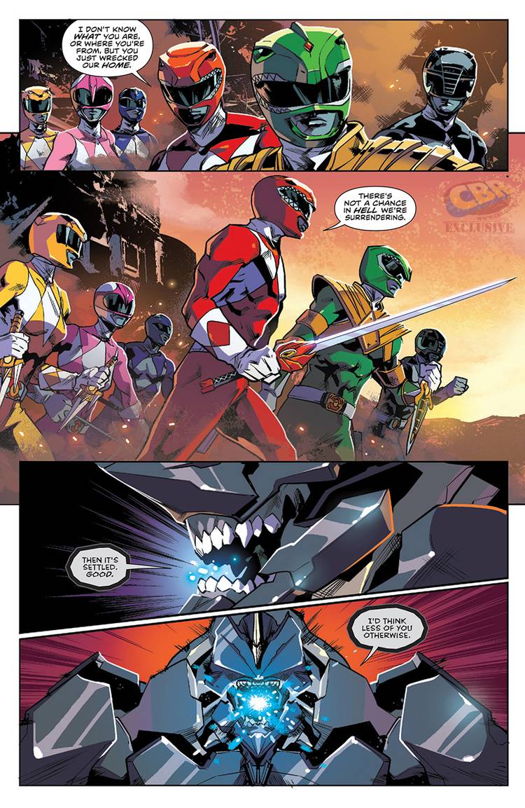 EXCL. Mighty Morphin Power Rangers #6 Feels the Wrath of the Black Dragon