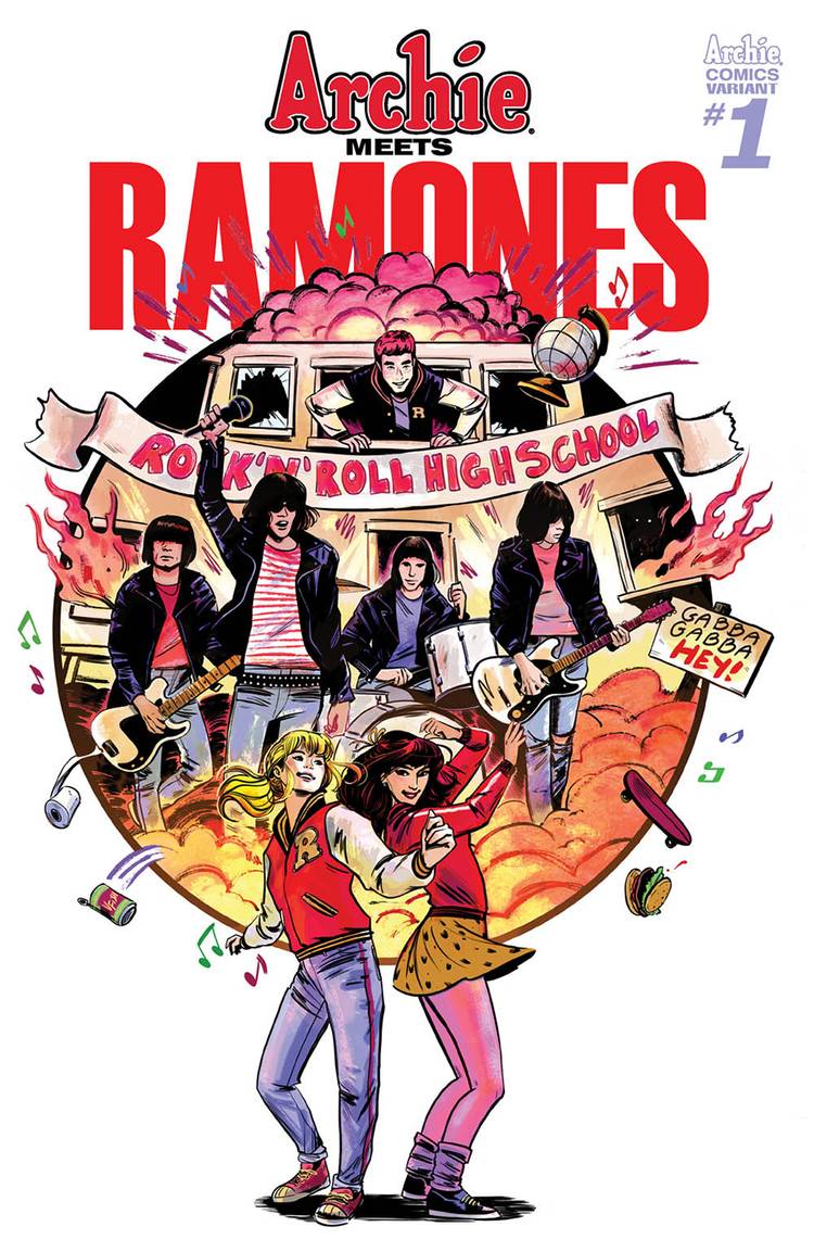 Archie Rafols Archie Meets Ramones #1