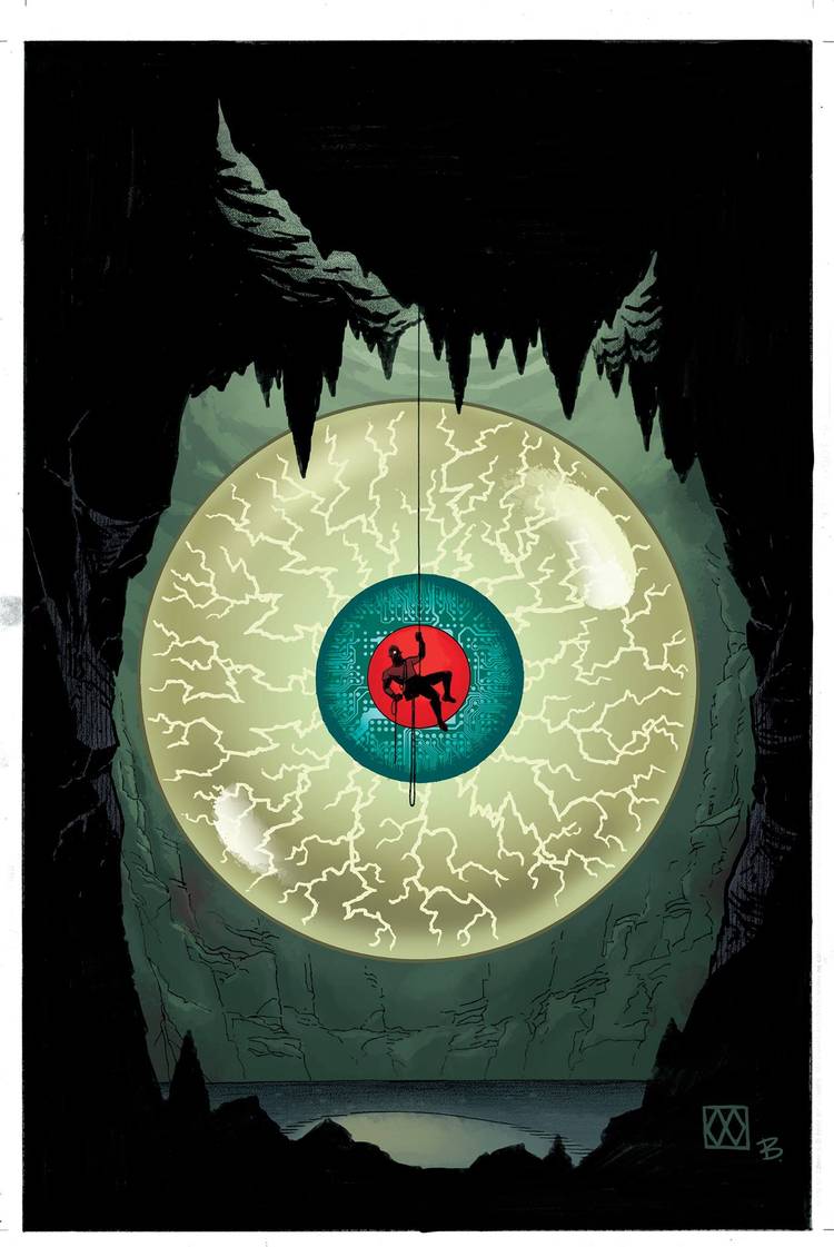 One Eye Carson Cave Carson Has a Cybernetic Eye #1