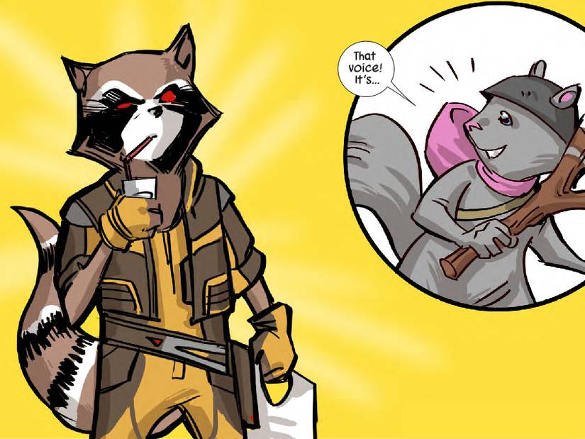 Tippy Toe & Rocket Raccoon Preview Teams Marvel's Mouthy Animal Heroes