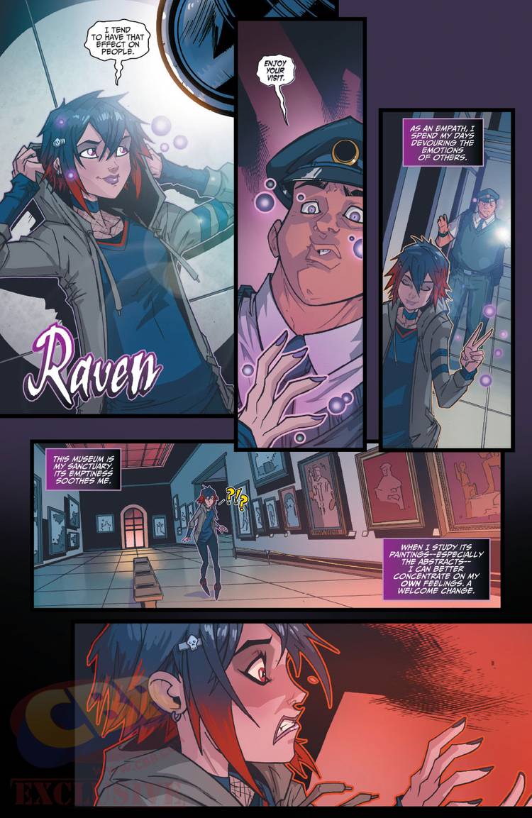 Percy on the Friendship That (Hopefully) Unites the Teen Titans