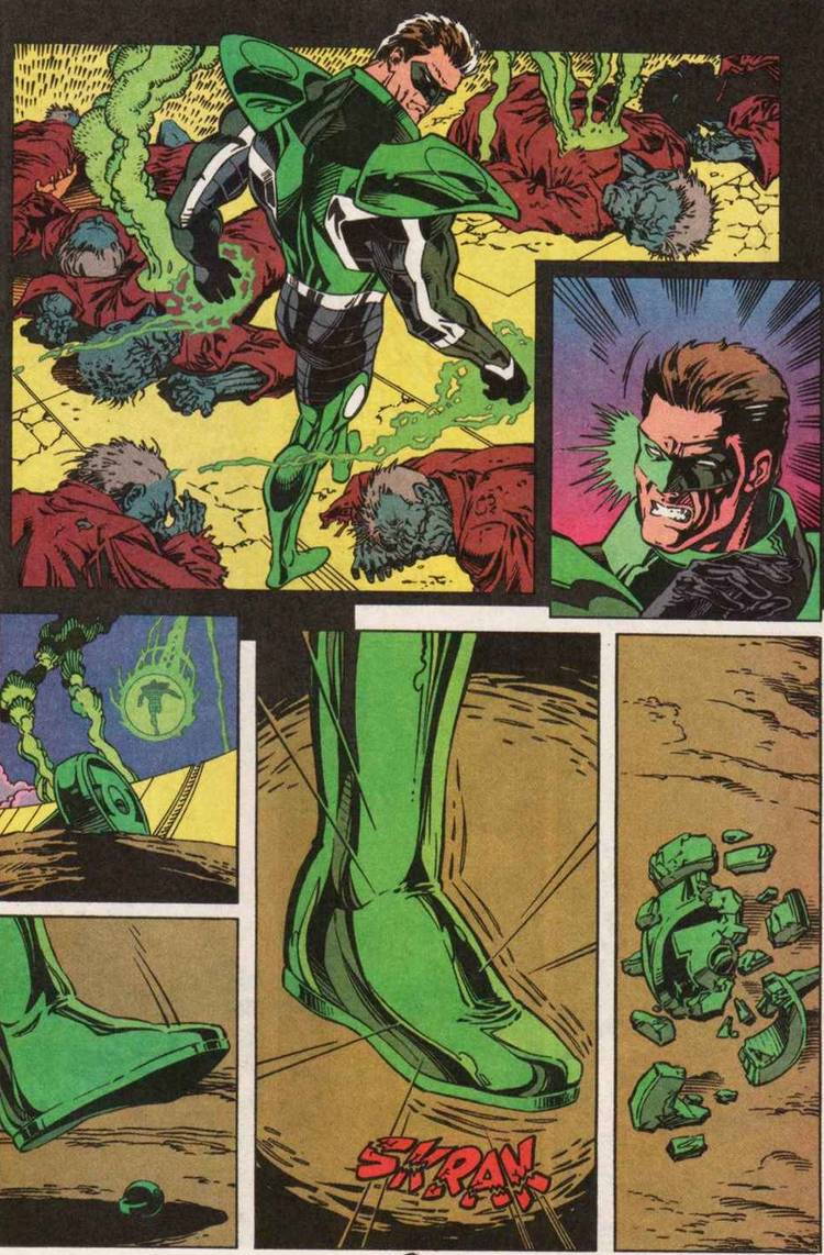 Was Hal Jordan Wearing a Villain's Ring During Emerald Twilight?