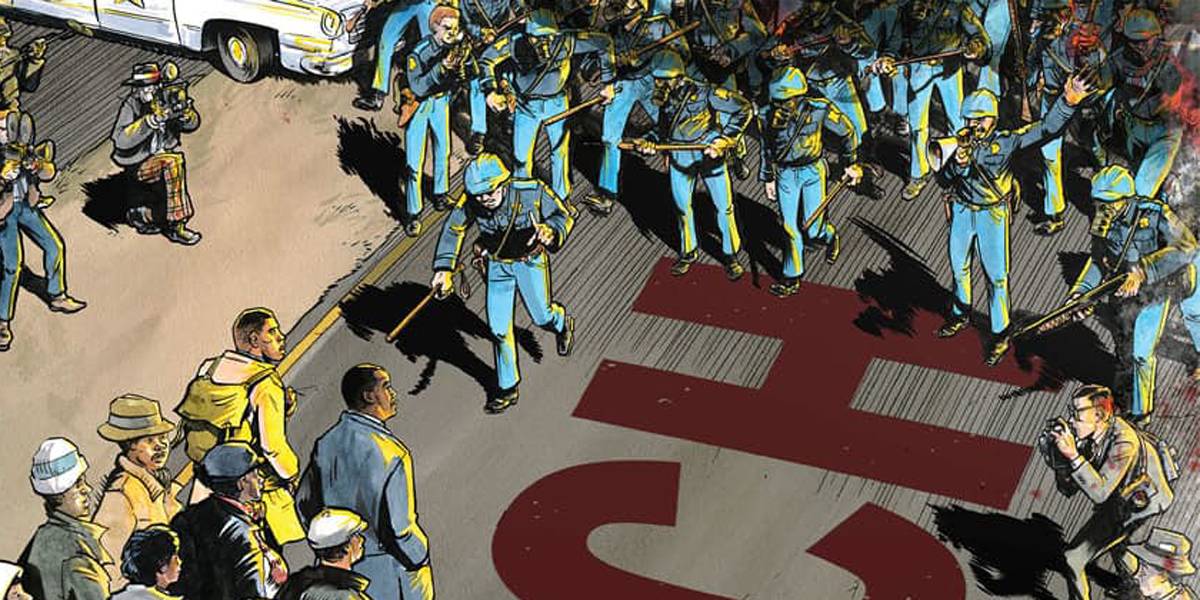 March Becomes First Graphic Novel to Win National Book Award