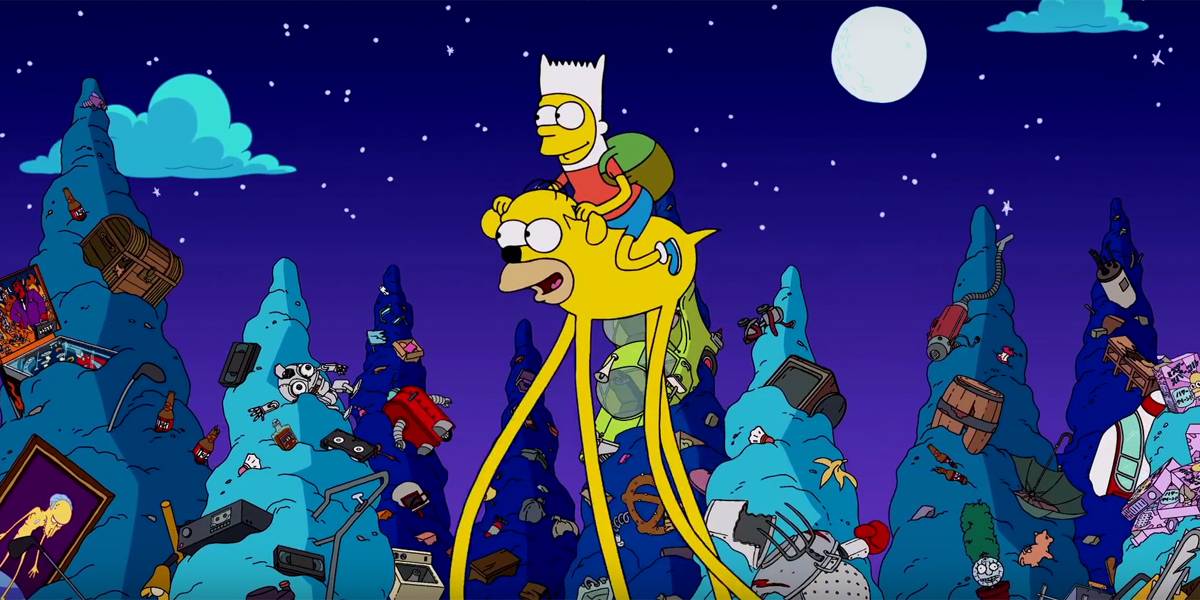 Simpsons Couch Gag Pays Tribute to Adventure Time