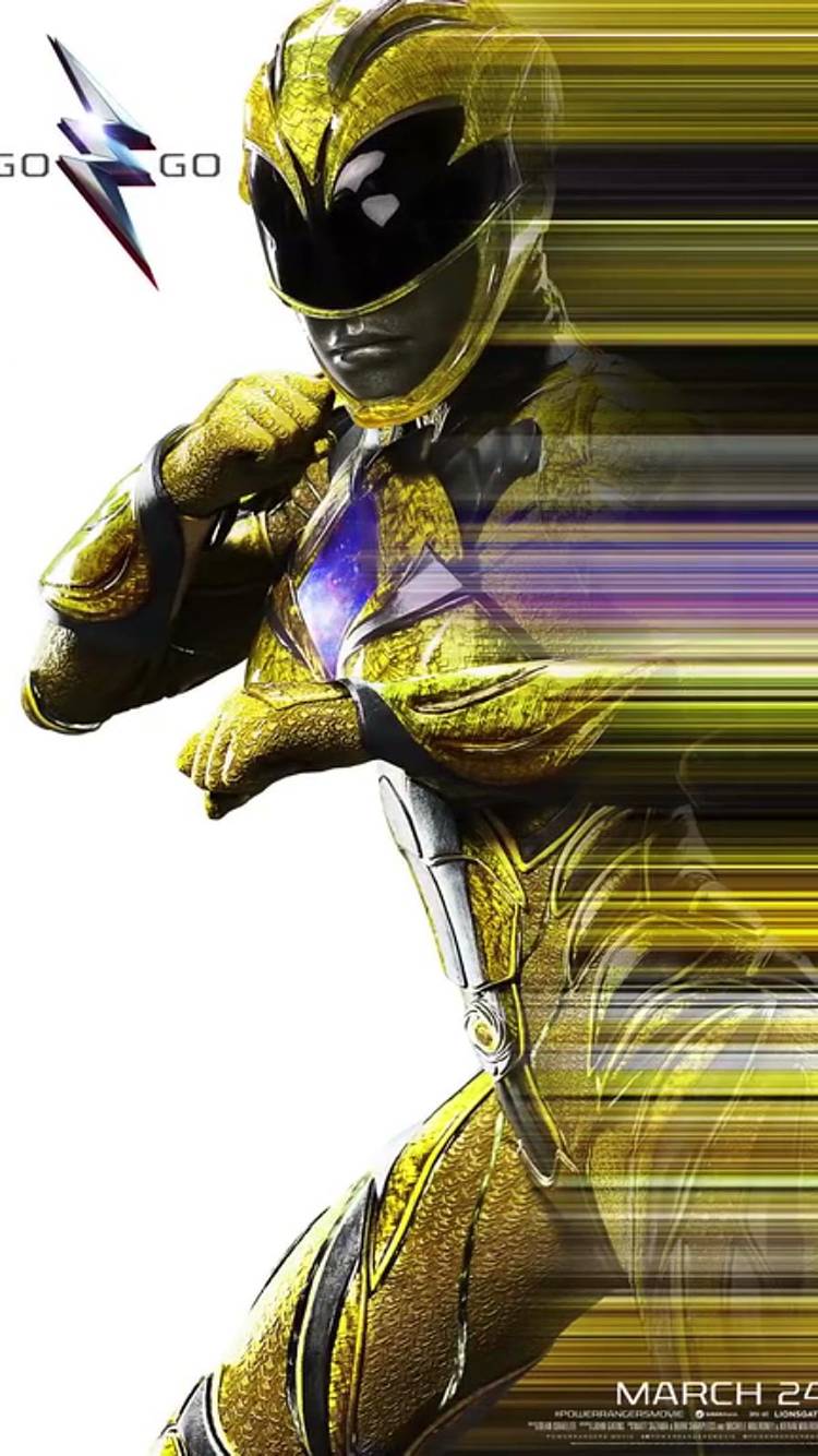 New Yellow Ranger New Power Rangers Posters Arrive Ahead of First Footage Debut