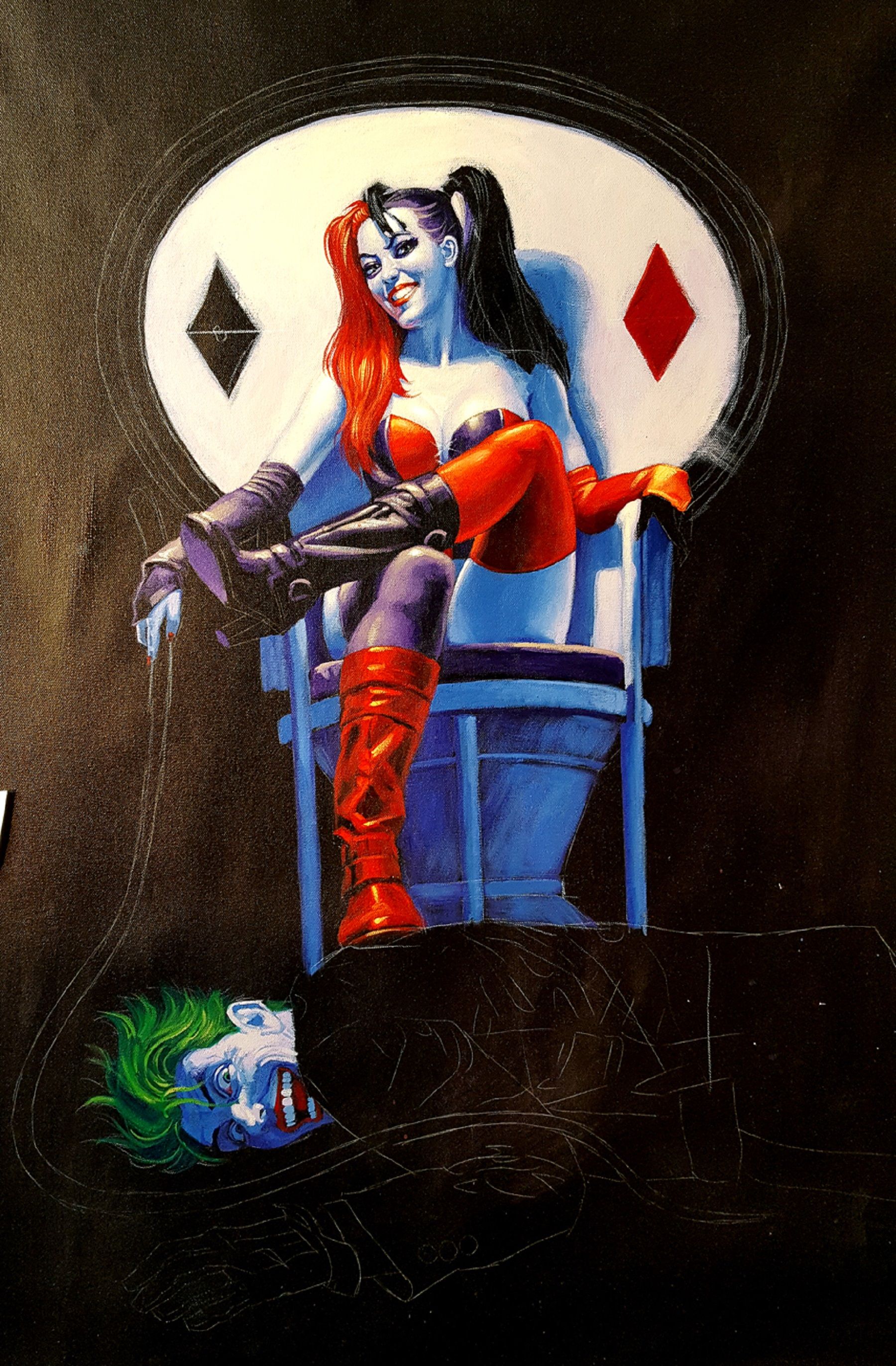Greg Hildebrandt to Paint Harley Quinn at Live Demonstration in NYC