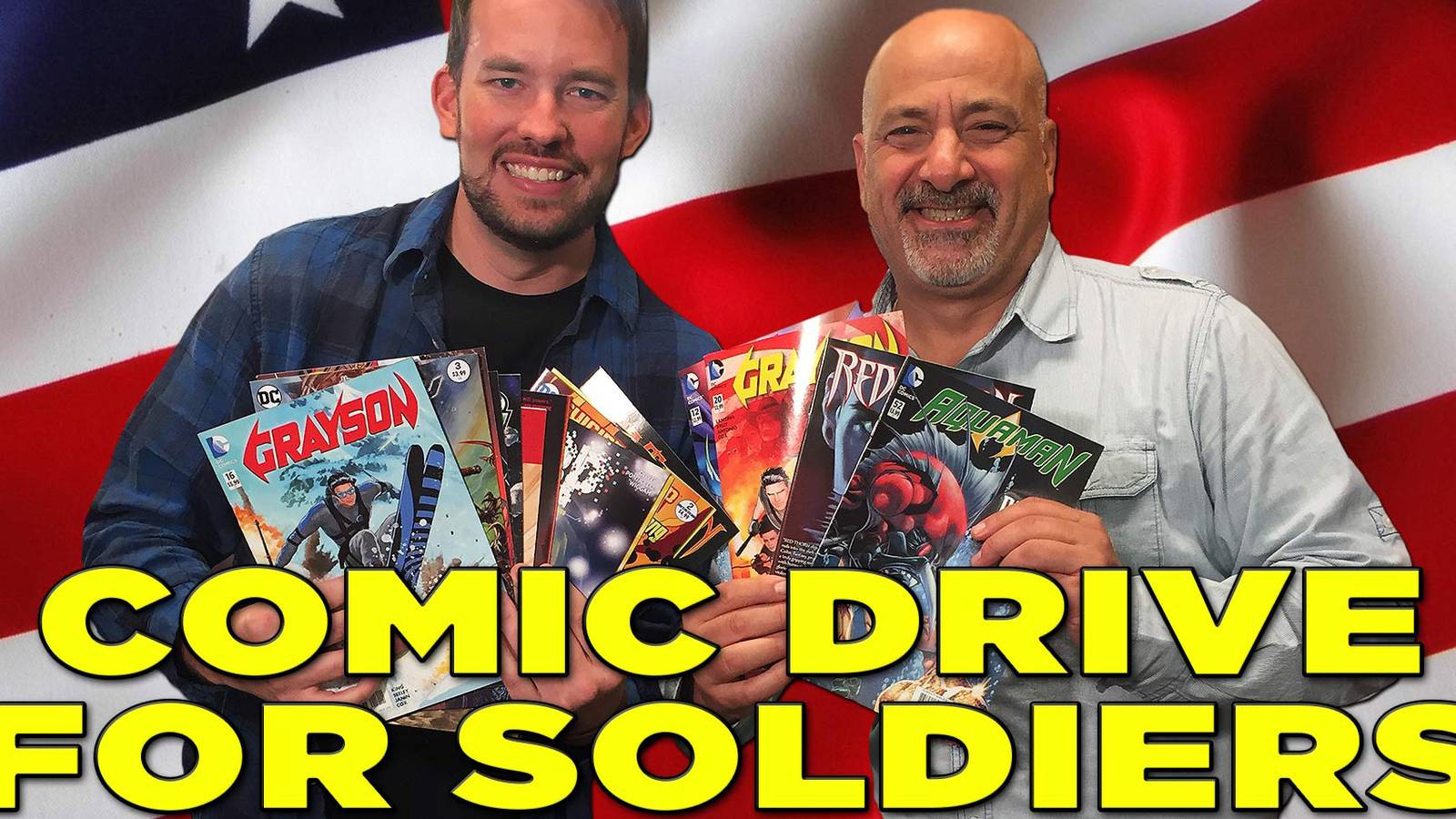 Operation Gratitude & Jason Inman Seek to Donate 20K Comics to Soldiers
