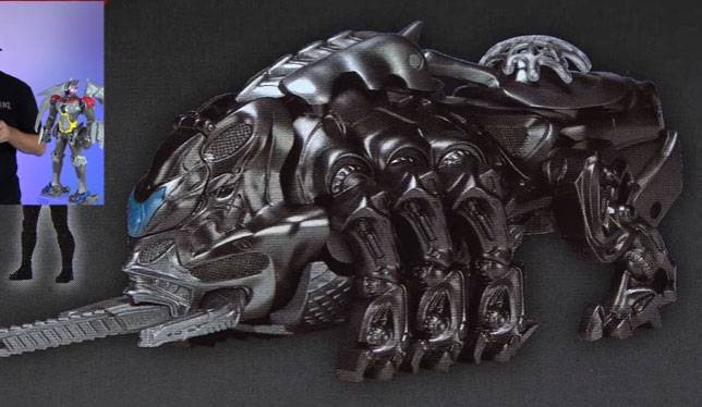 Rebooted Power Rangers Zords Revealed - In Toy Form