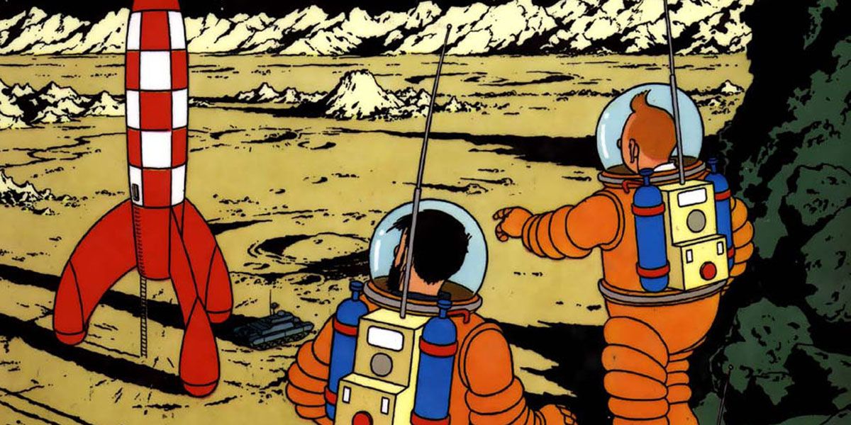 Tintin Explorers On The Moon Art Sells For Record 16 Million