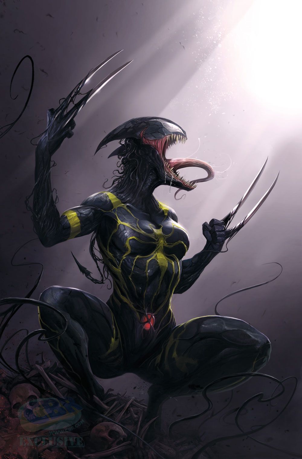 EXCLUSIVE: Marvel's Venom Variants Infect Wolverine, Tippy-Toe & More