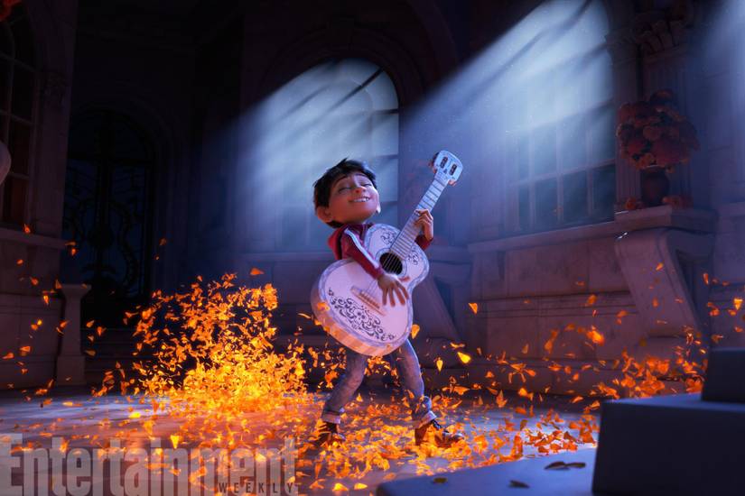 Miguel Rocks In First Look At Pixar's Coco