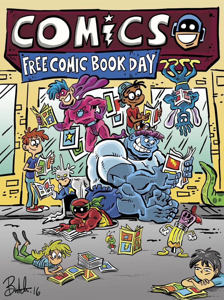 Free Comic Book Day 2017 Artwork Revealed