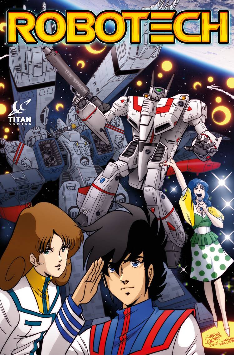 EXCLUSIVE: Brian Wood Writing Robotech for Titan Comics