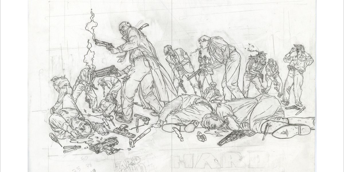 New Hardcover Showcases Geof Darrow's Pencil Art
