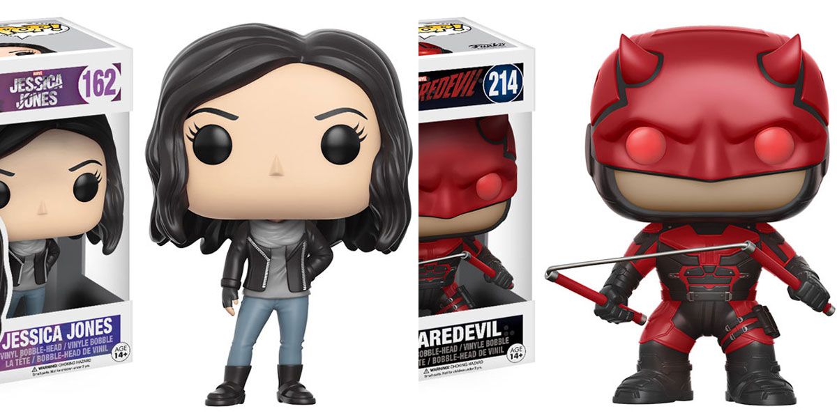 Jessica Jones and Daredevil Season 2 Characters Get New Pop! Vinyl