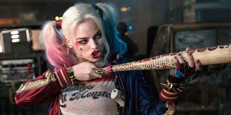 Margot Robbie as Harley Quinn in DCEU