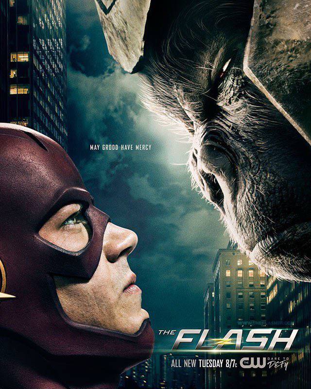 Flash & Grodd Face Off On CW's New Attack On Central City Poster