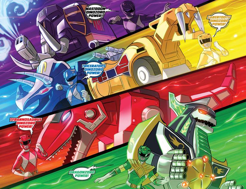 Justice League/Power Rangers #2