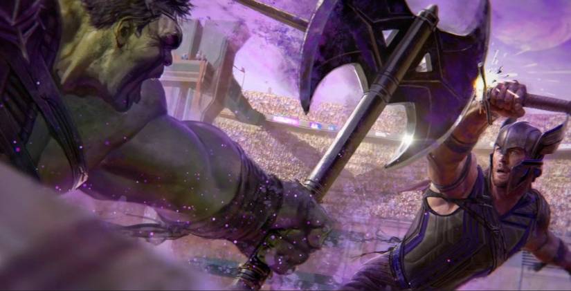 Thor: Ragnarok Concept Art Reveals Planet Hulk Influence, Hela & More