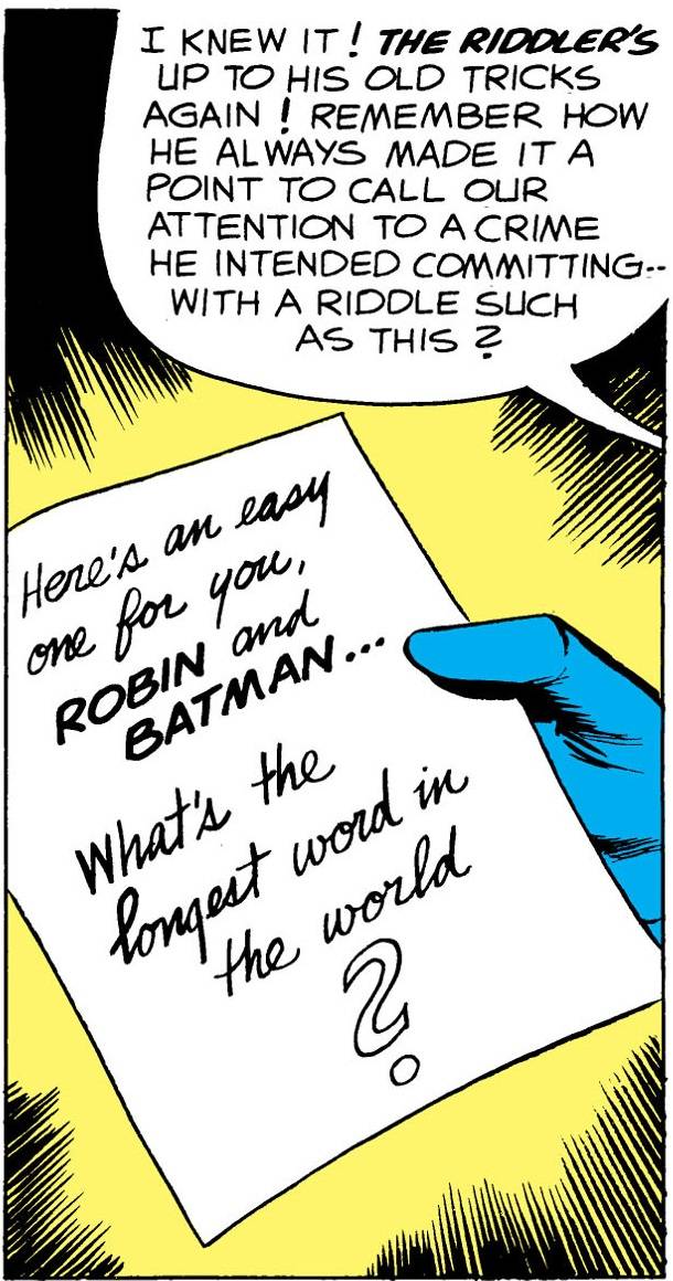 The Riddler So Many Questions Can You Figure Out These Classic Riddler Riddles?