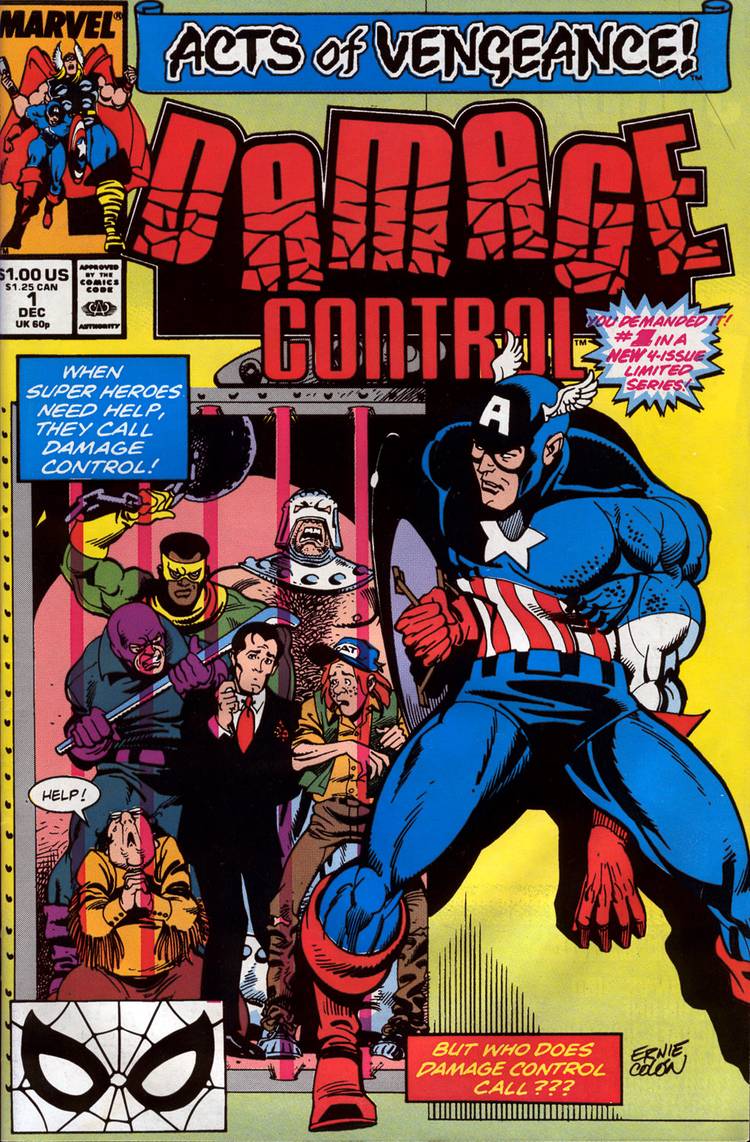 Damage Control Merch Before DC's Powerless, There Was Marvel's Damage Control