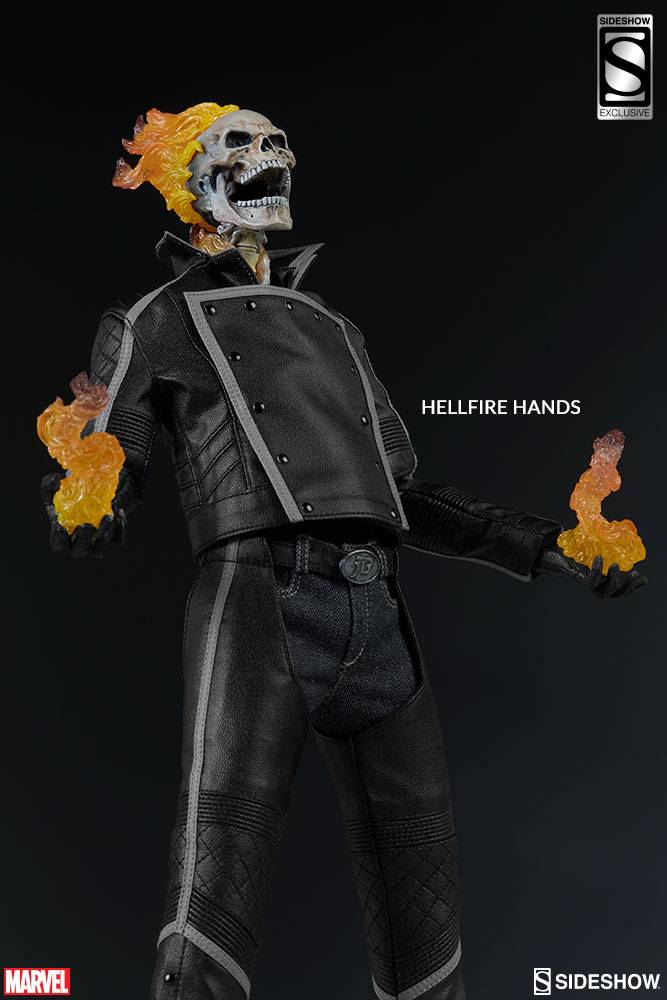 Sideshow's Ghost Rider Figure Will Set Your Collection Ablaze