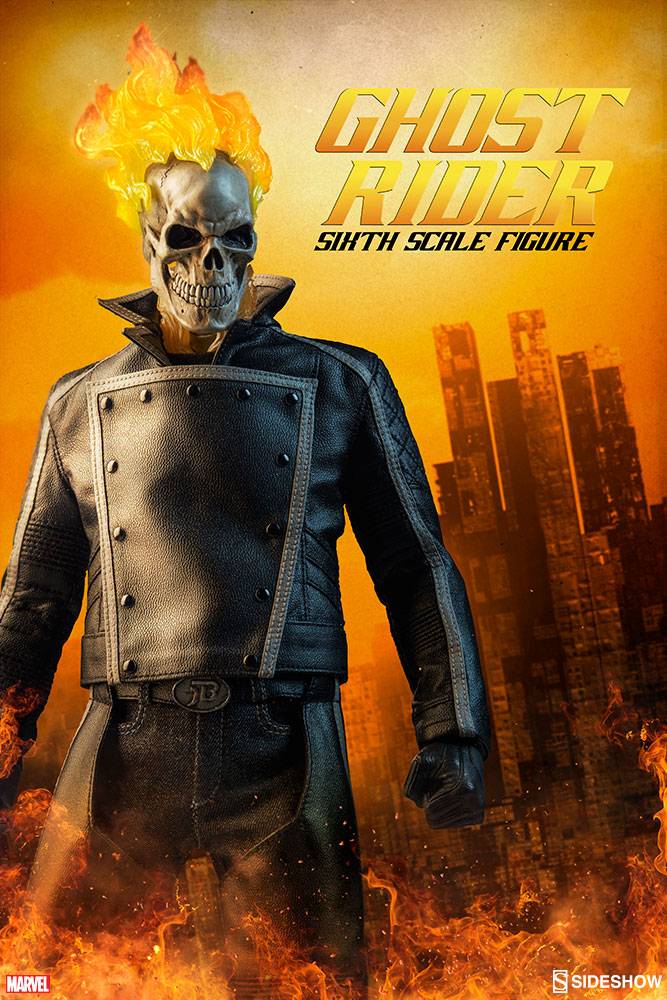 Sideshow's Ghost Rider Figure Will Set Your Collection Ablaze