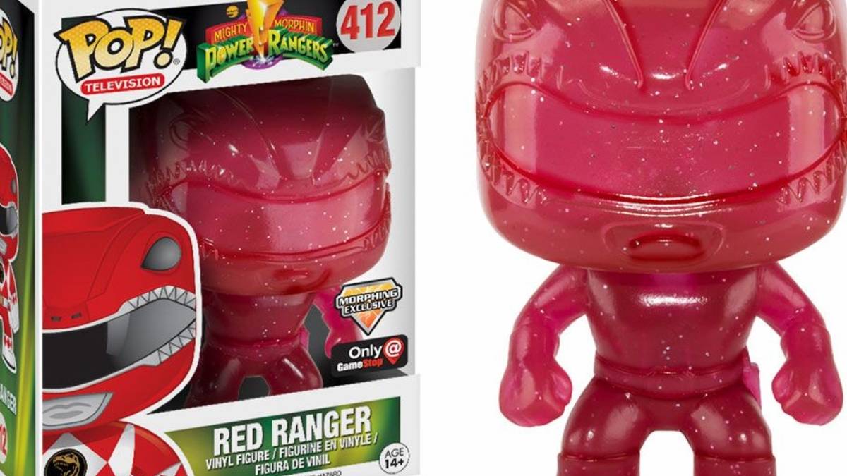 GameStop Gets Exclusive Glittery Power Rangers POP! Figures
