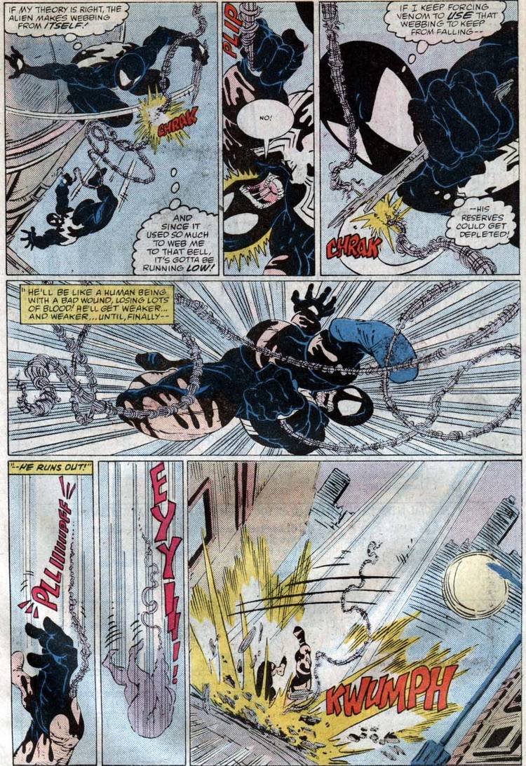 Where Does Venom's Webbing Come From?
