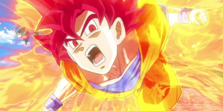 Goku Super Saiyan God Form Explained Cbr