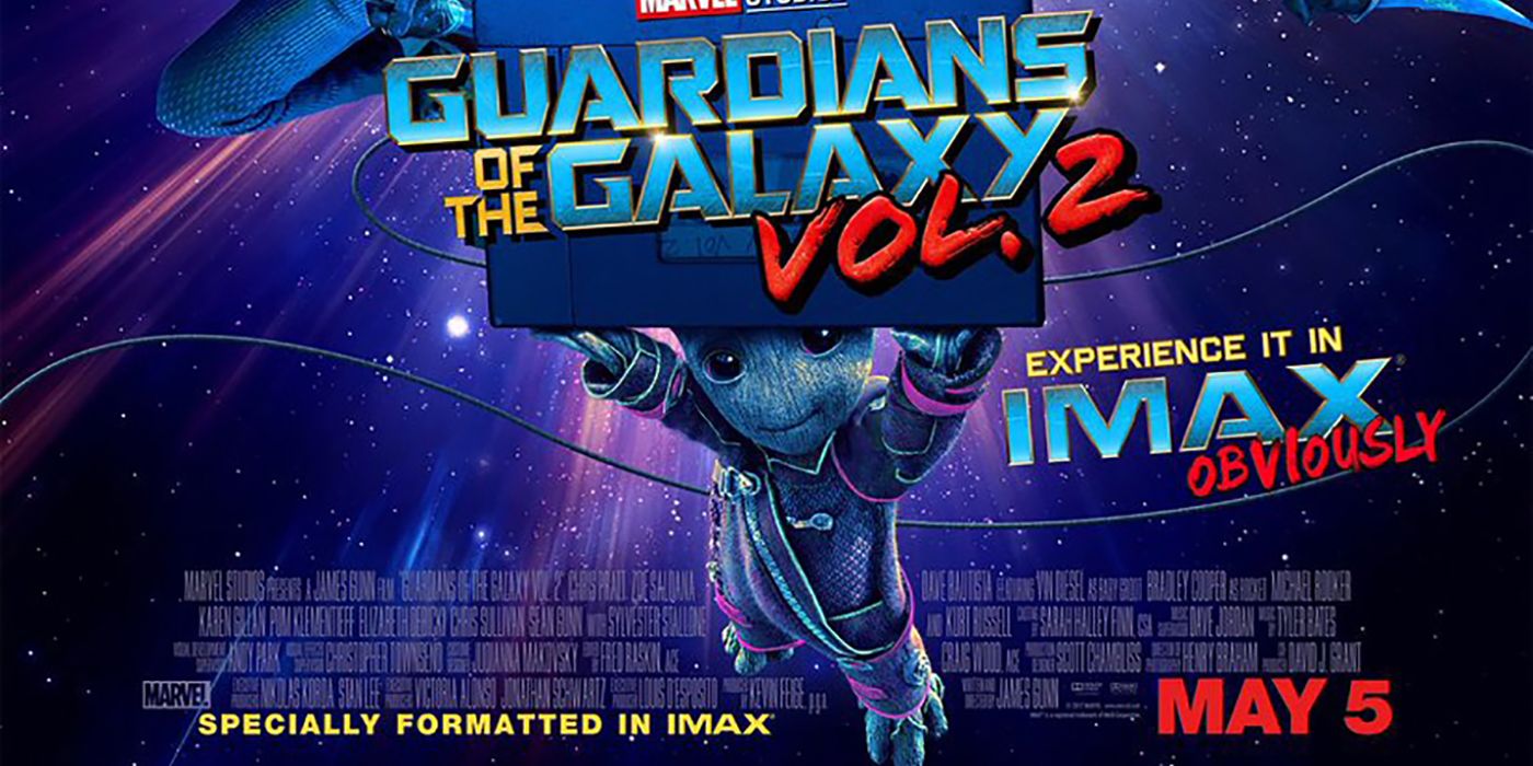 Guardians of the Galaxy Party Hard in New Vol. 2 Poster
