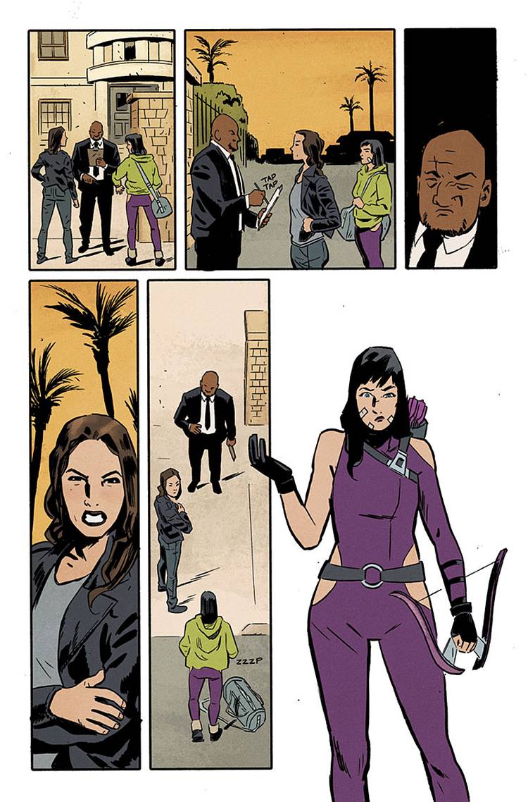 Hawkeye Rope INTERVIEW: Jessica Jones Shows Hawkeye the Super-Sleuthing Ropes