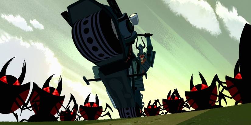 Samurai Jack Riding Insect 15 Reasons Why The New Season Of Samurai Jack Is The Best Ever