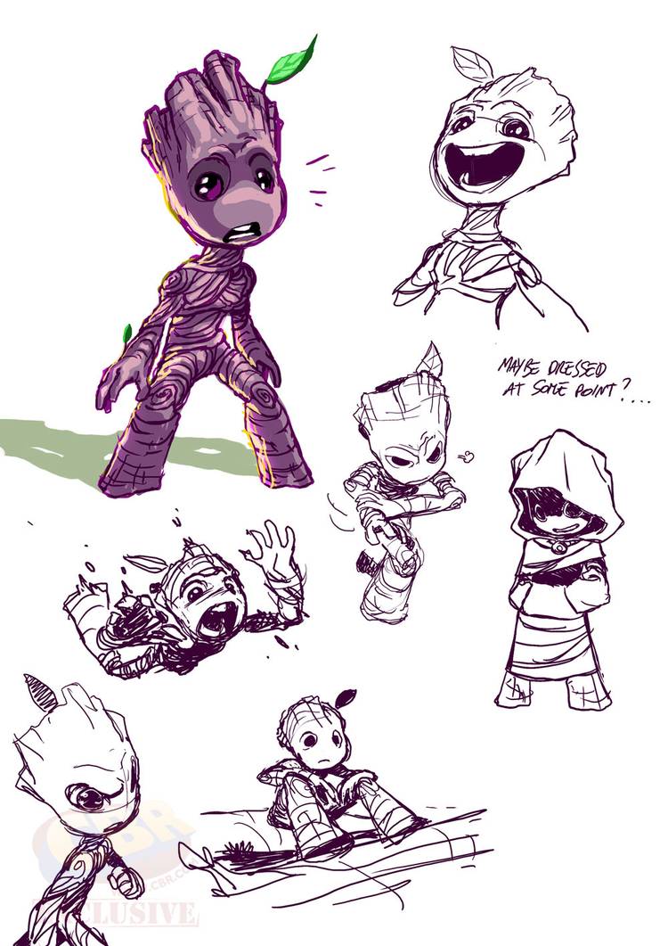 Marvel's Pint Sized Groot Undertakes a Strange Adventure