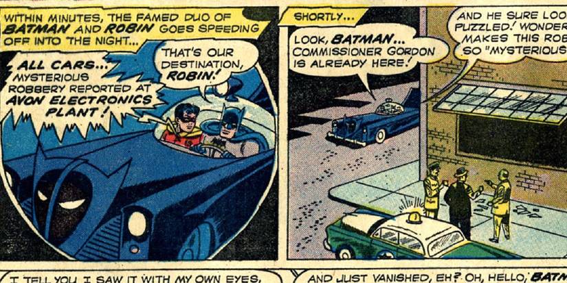 Original Batmobile Comics