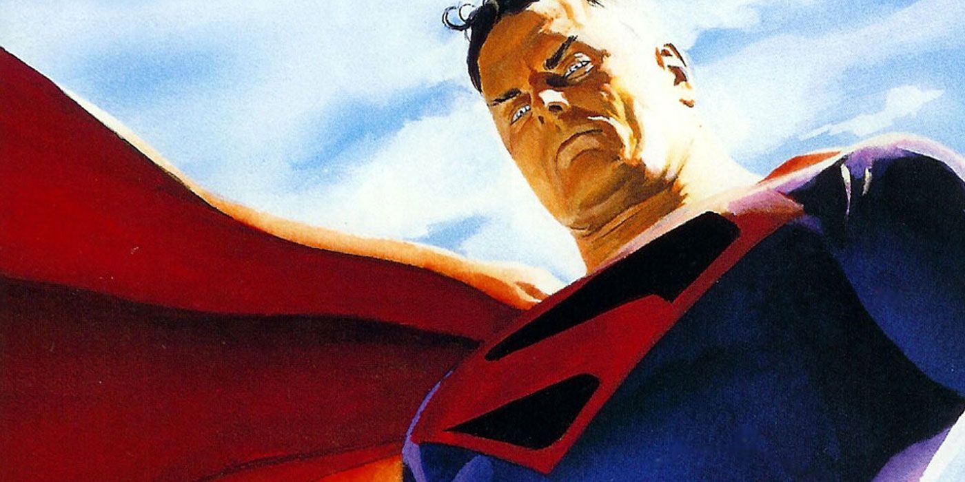 Kingdom Come Old Superman by Alex Ross