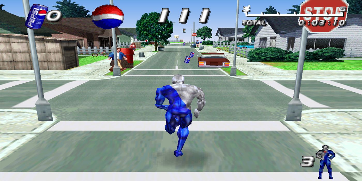 pepsi man video game cast