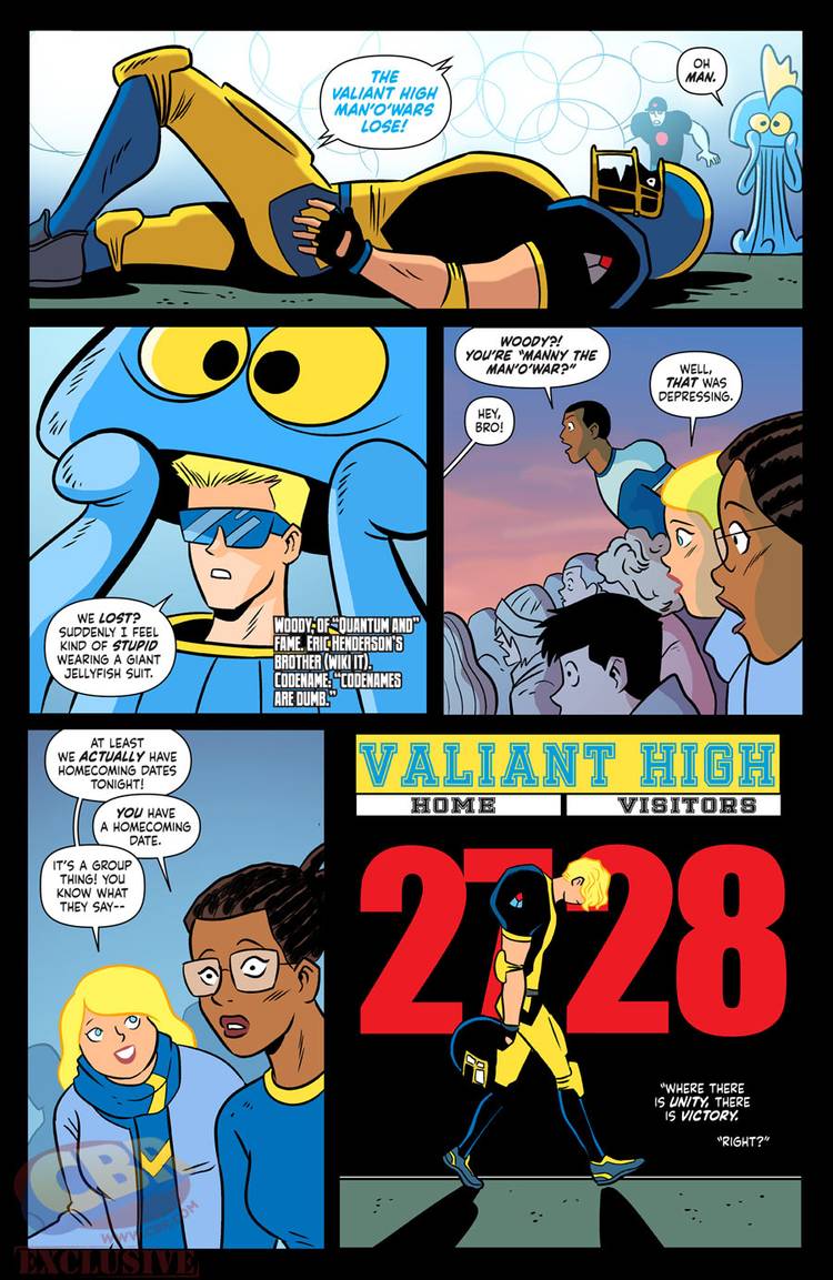 Valiant High #4 (EXCLUSIVE PREVIEW)