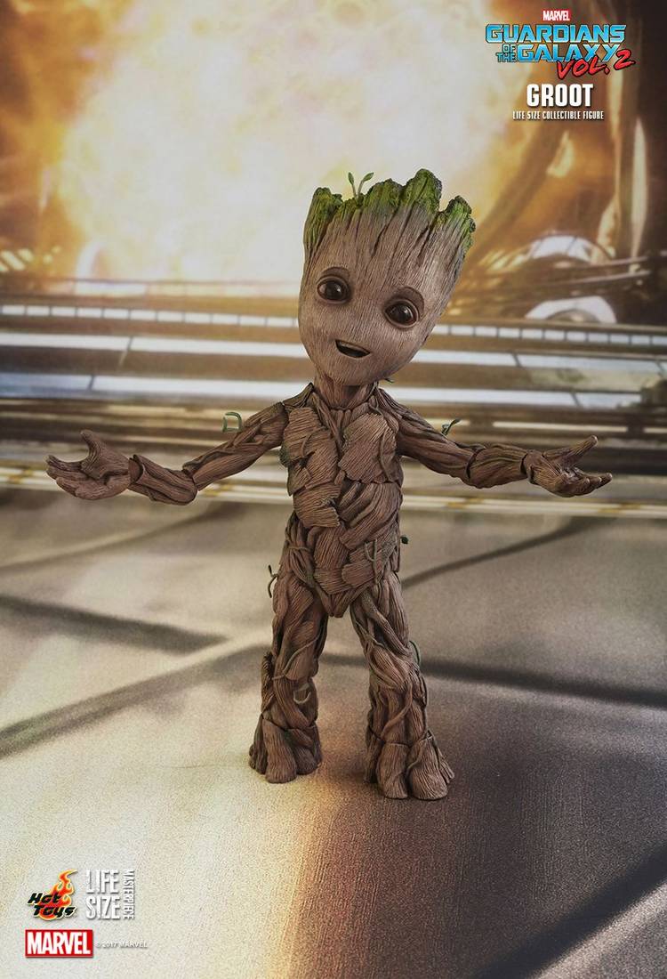 With This Life-Size Baby Groot Figure, You'll Be the Envy of the Galaxy