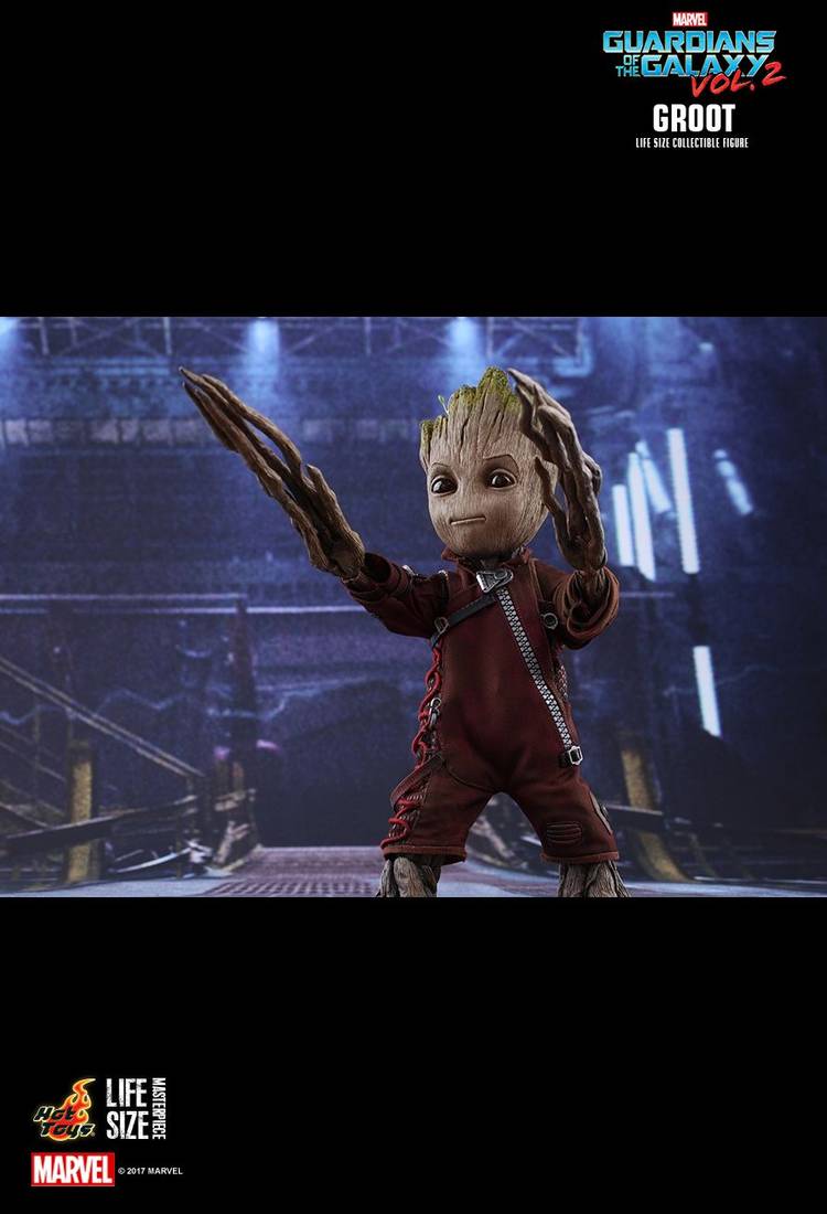 With This Life-Size Baby Groot Figure, You'll Be the Envy of the Galaxy