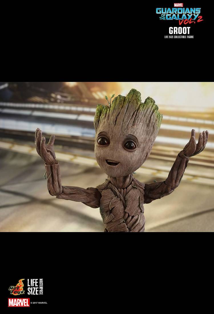With This Life-Size Baby Groot Figure, You'll Be the Envy of the Galaxy