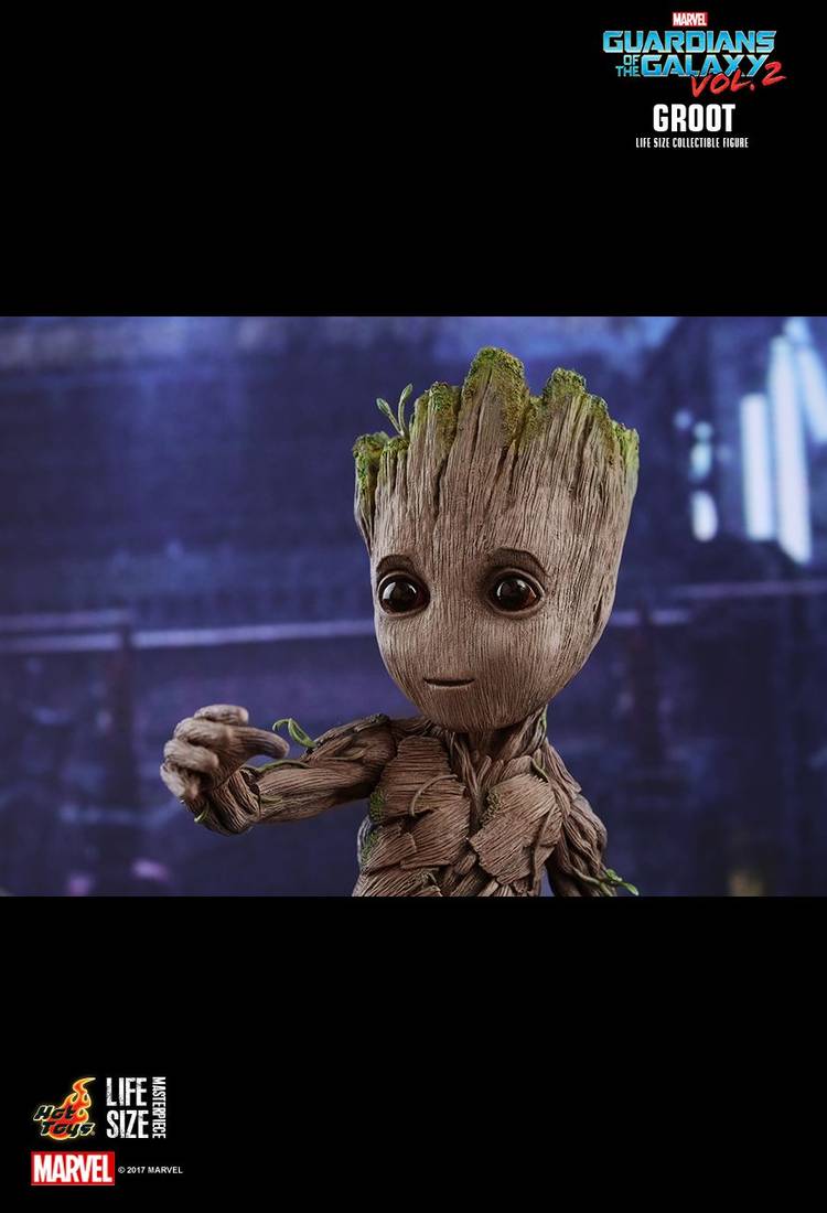 With This Life-Size Baby Groot Figure, You'll Be the Envy of the Galaxy