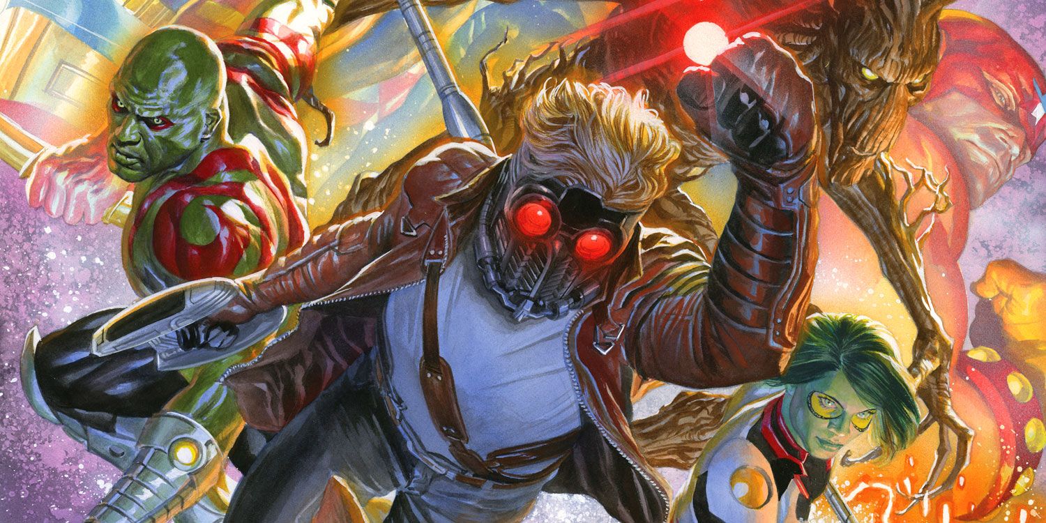 Sideshow Announces Alex Ross Guardians of the Galaxy Lithograph