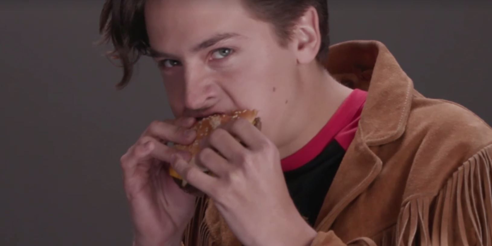 Sexy Jughead Finally Eats A Burger In Netflix Riverdale Promo