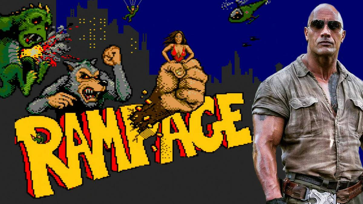 New Rampage On-Set Photo