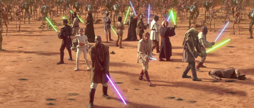 Jedi on Geonosis