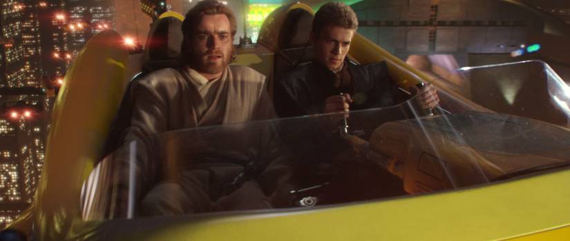 Obi-Wan Anakin Speeder