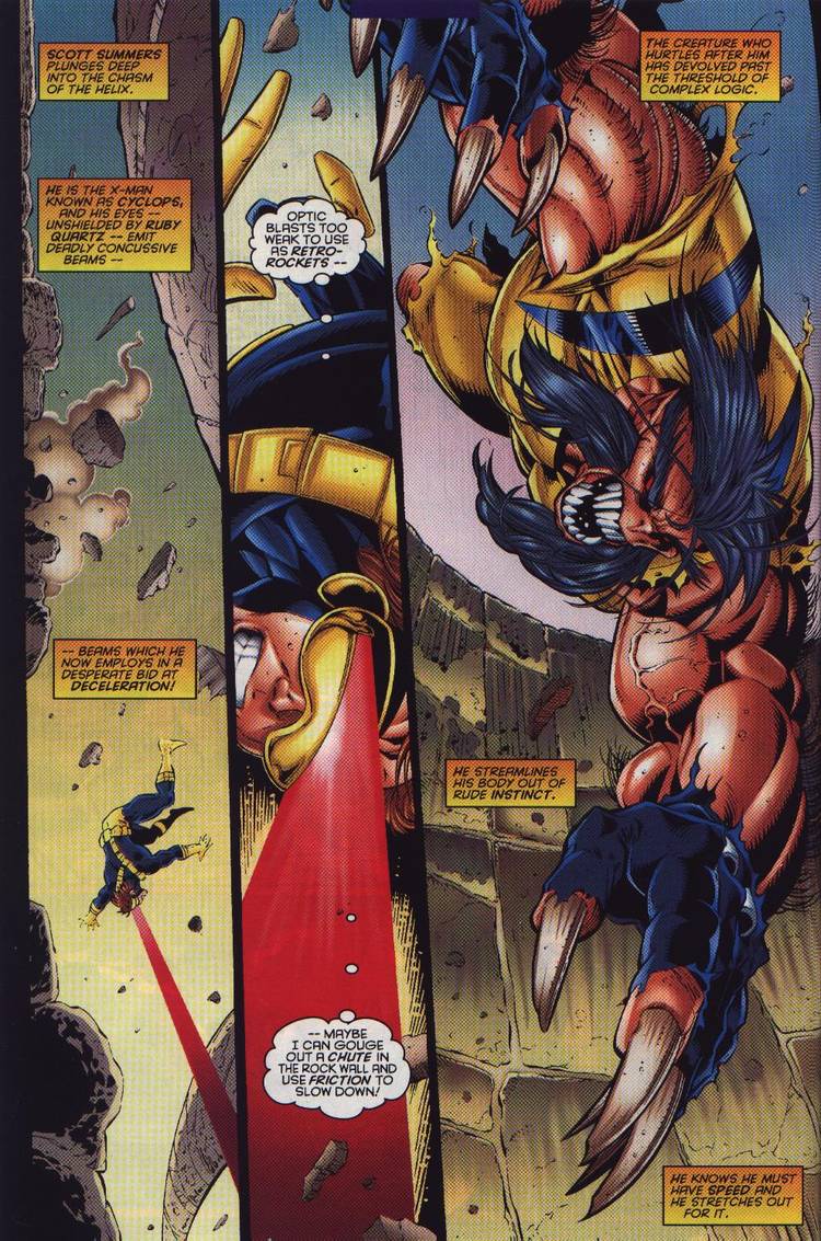 Cyclops' Head Injury Changed his Brain