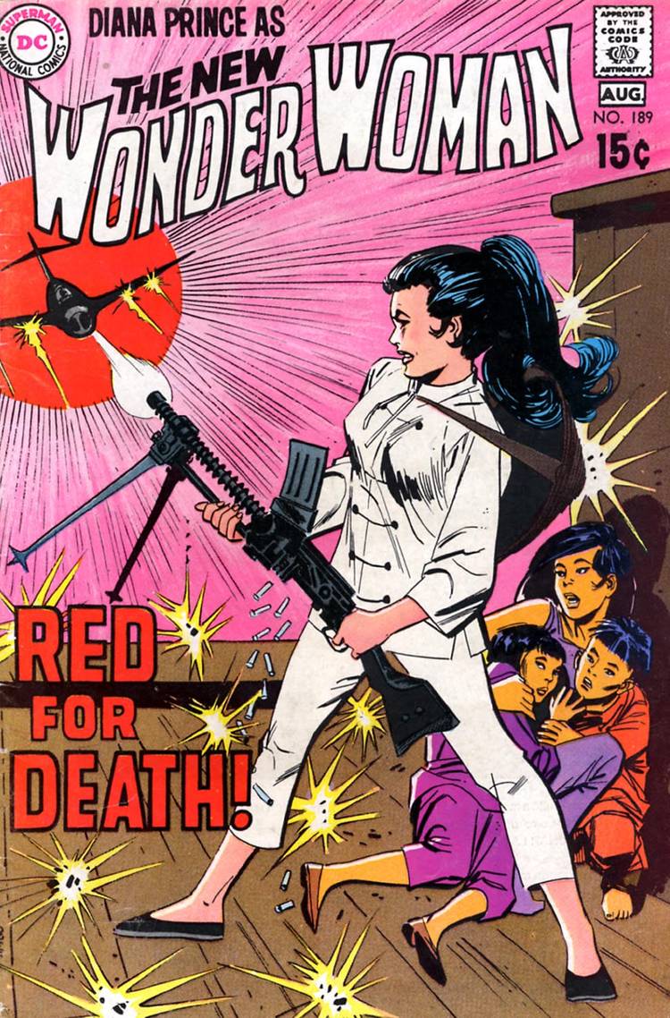 The cover of Wonder Woman #189